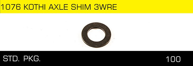 1176 KOTHI AXLE SHIM 3WRE